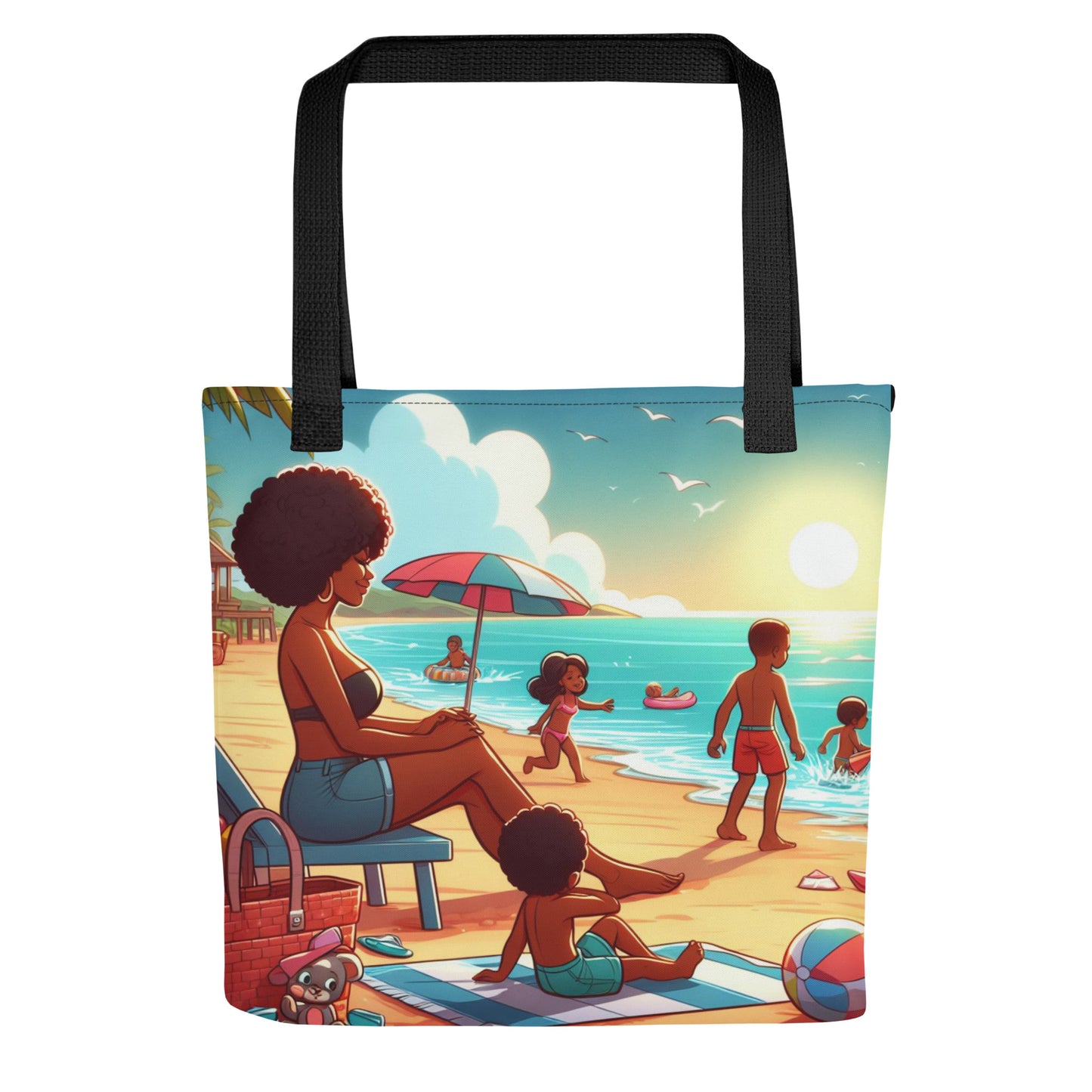 Mom's Moment by the Sea