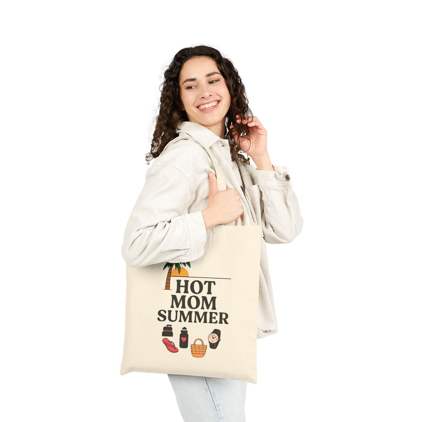 Hot Mom Summer Tote Bag | Eco-Friendly
