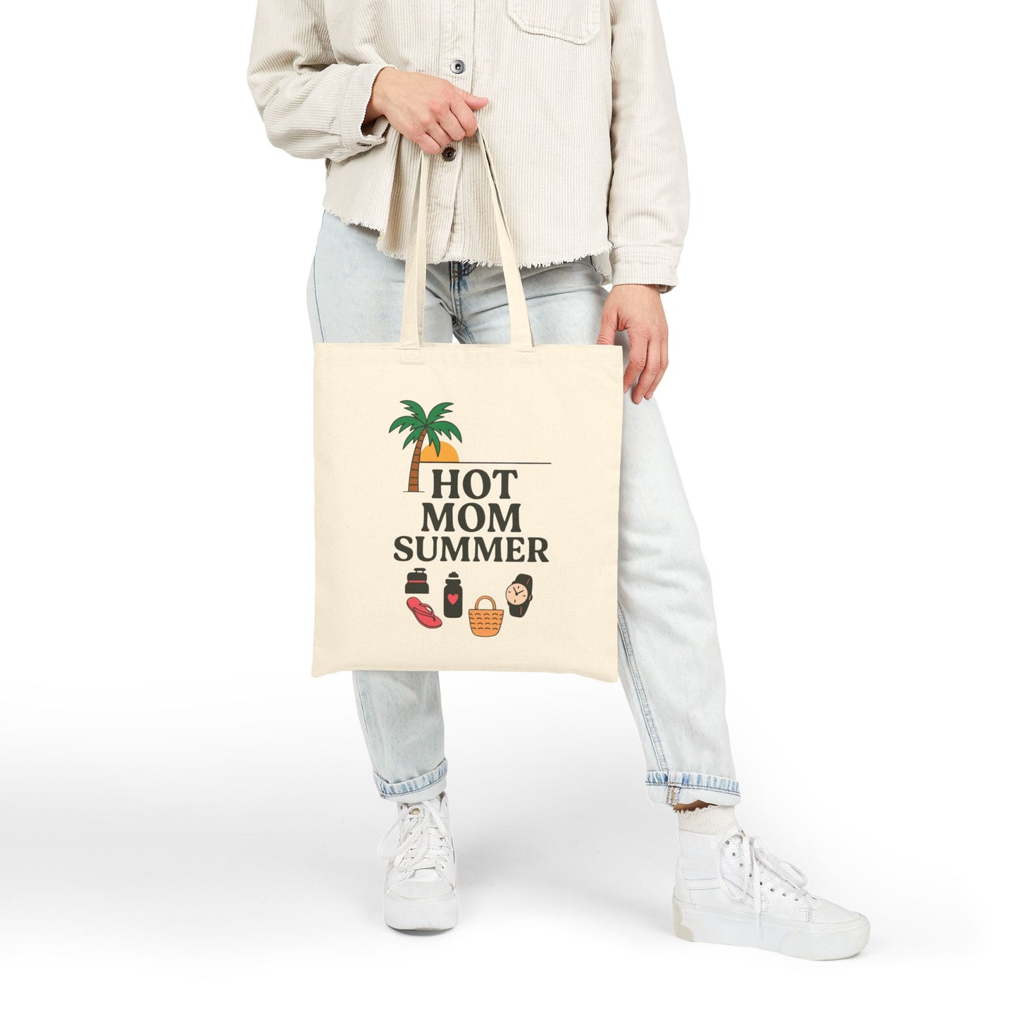 Hot Mom Summer Tote Bag | Eco-Friendly
